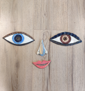 Face Puzzle væghængt