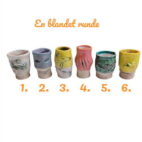Shotglas. Mixed