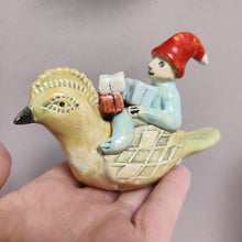 Indlæs billede til gallerivisning Fugl med nisse