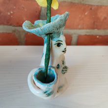Indlæs billede til gallerivisning minivase turkis hat
