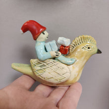 Indlæs billede til gallerivisning Fugl med nisse