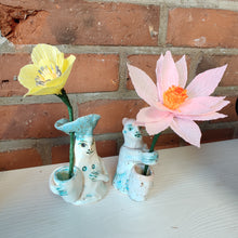 Indlæs billede til gallerivisning minivase turkis hat