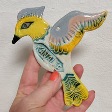 Indlæs billede til gallerivisning Vægfugl gul kanalje