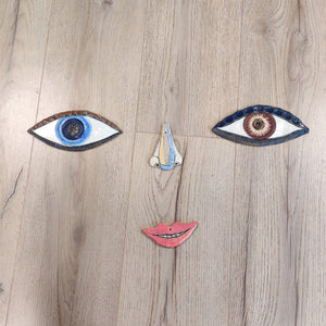 Face Puzzle væghængt