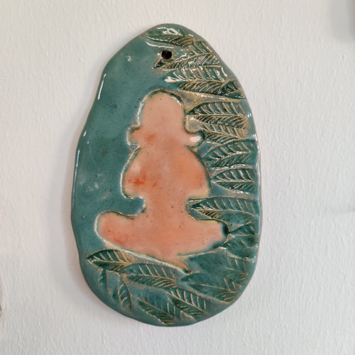 Stille yoga. Væghængt